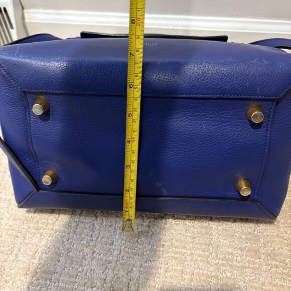 Celine Mini Belt Bag Navy Blue Calfskin - Picture 13 of 15